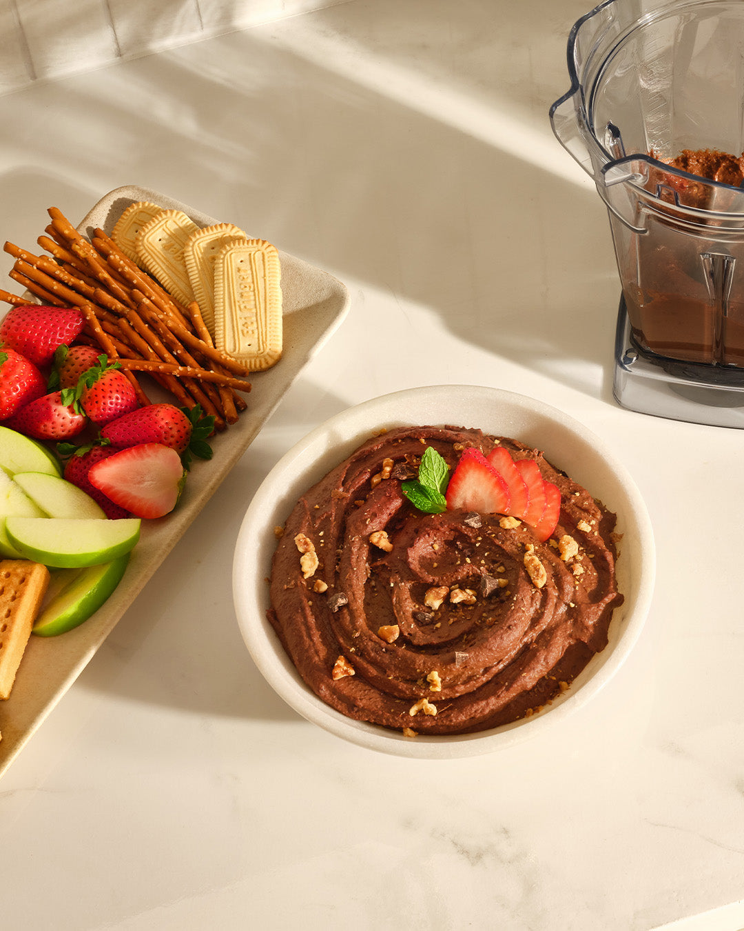 Houmous dessert au chocolat