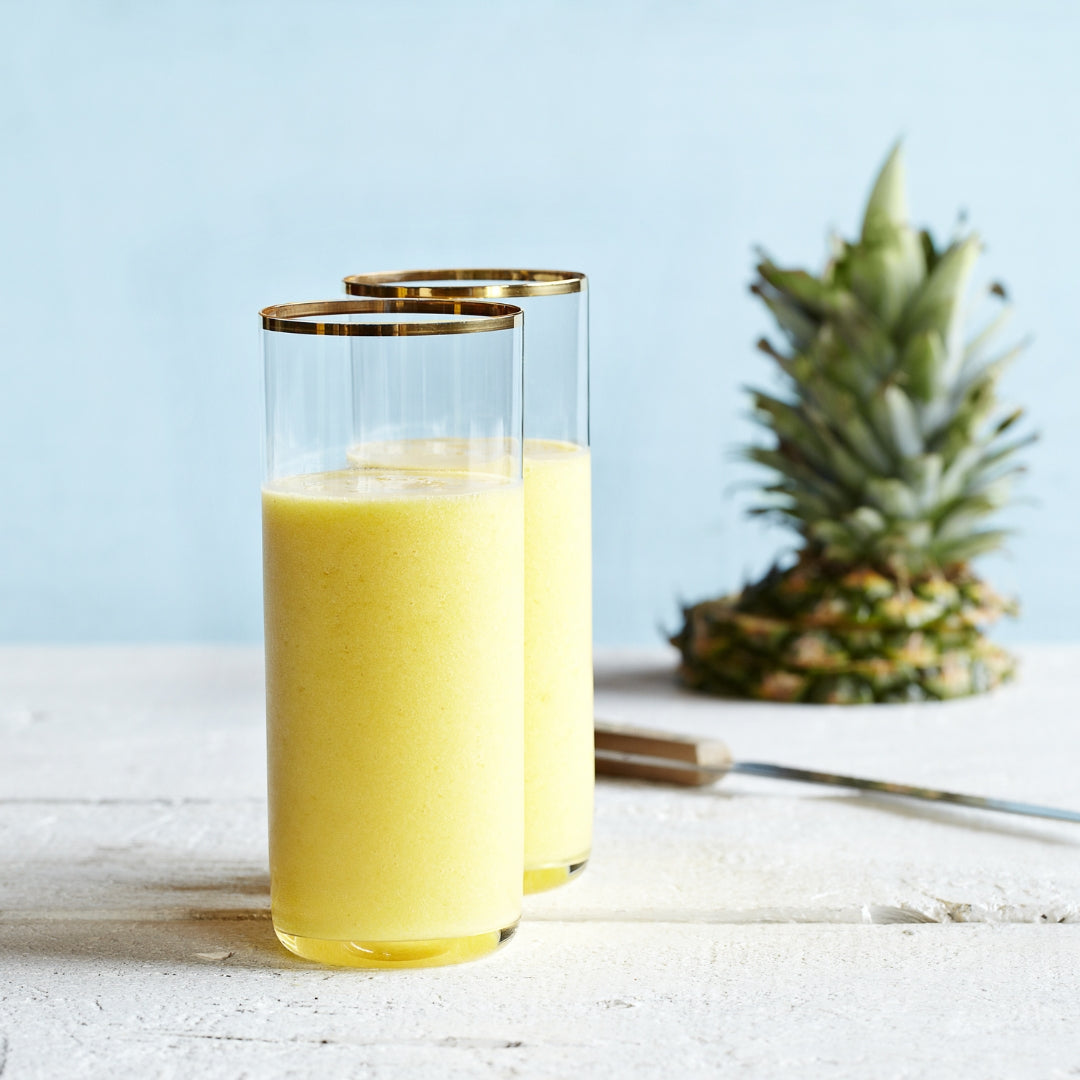 Jus d'ananas crémeux