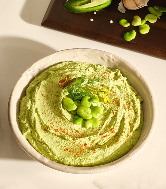 Houmous de fèves