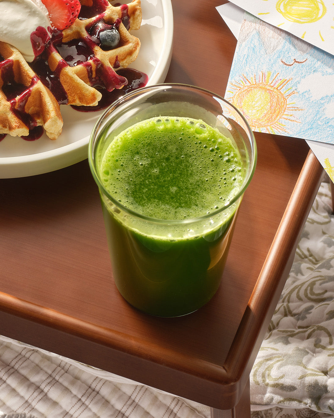 Jus vert de printemps