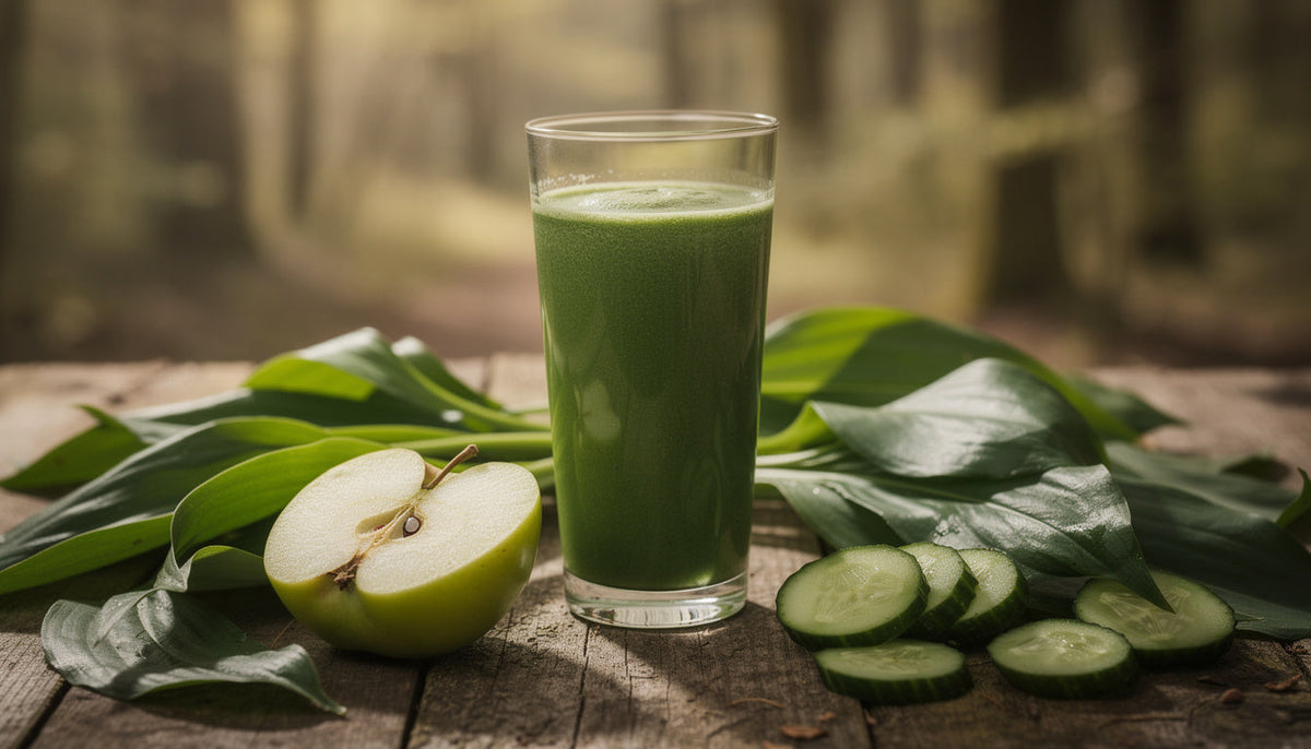 Smoothie à l'ail des ours