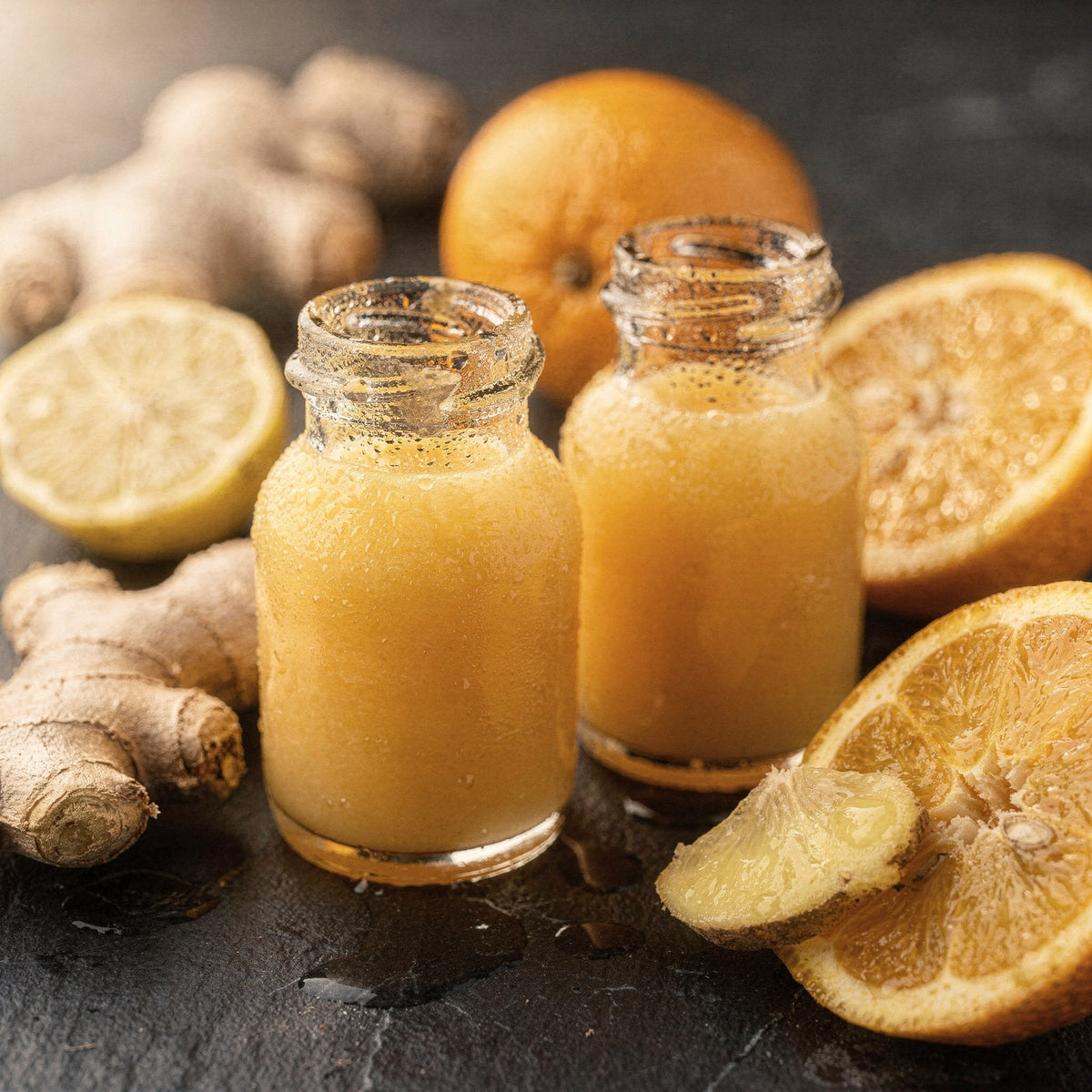 Shot doux gingembre-orange