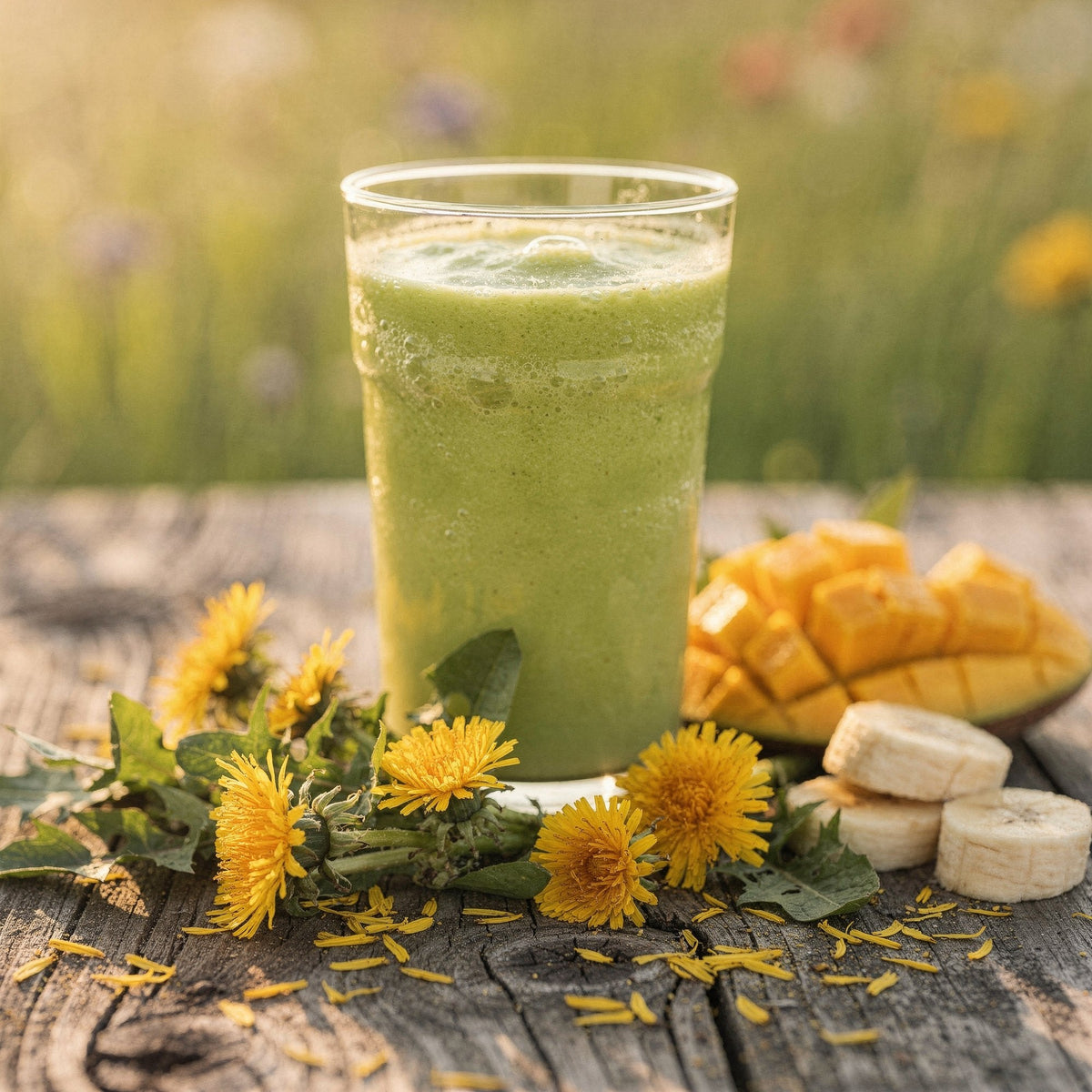 Smoothie au pissenlit