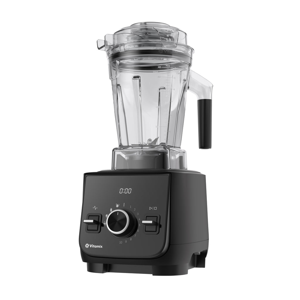 Vitamix Ascent X2 in Shadow Black — left side view