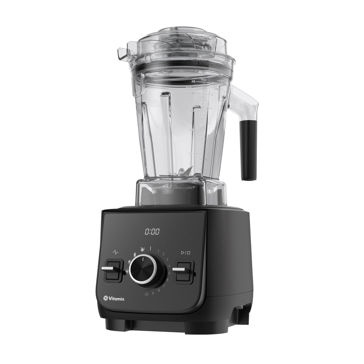 Vitamix Ascent X2 in Shadow Black — left side view