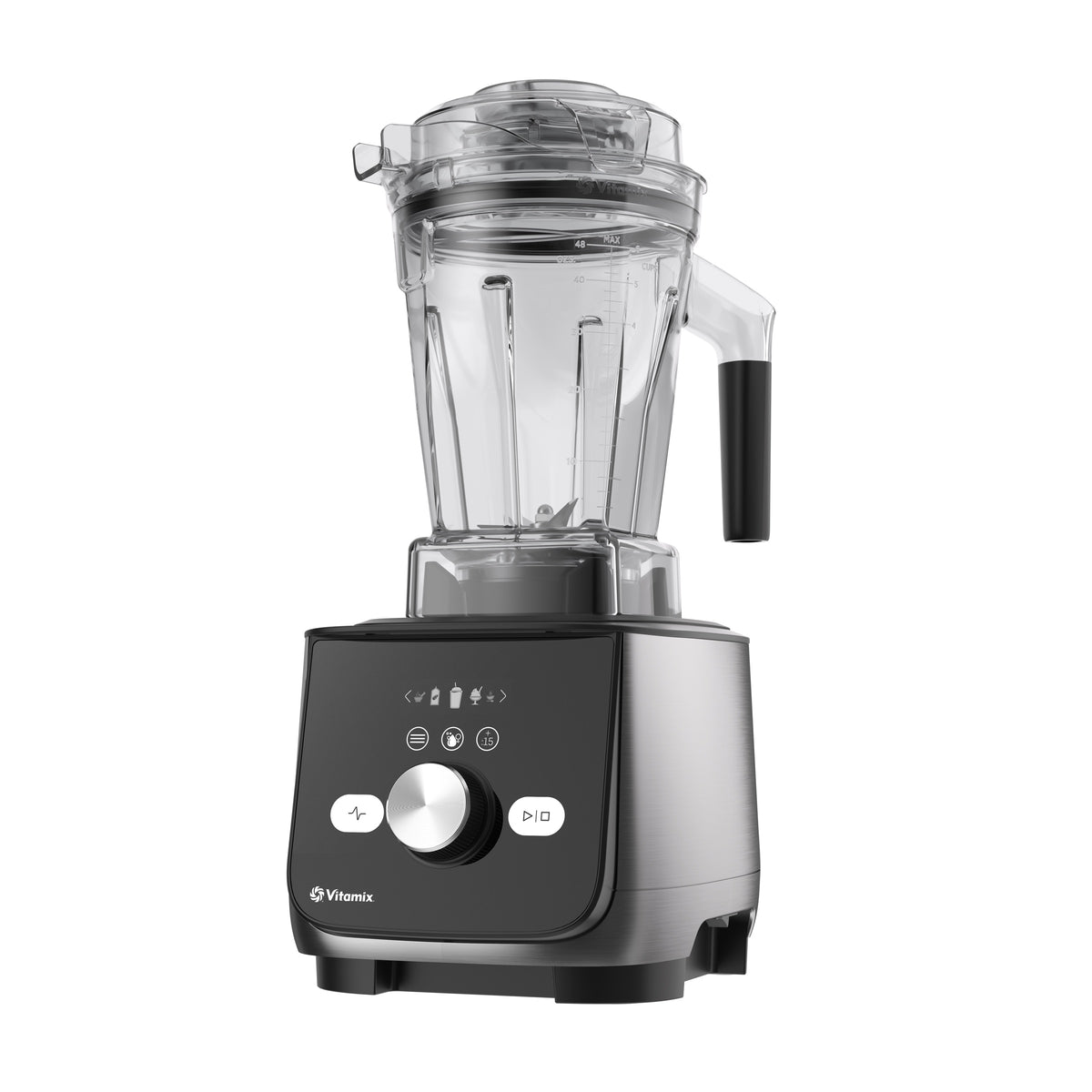 Vitamix Ascent X5 in Brushed Stainless finish — left side view
