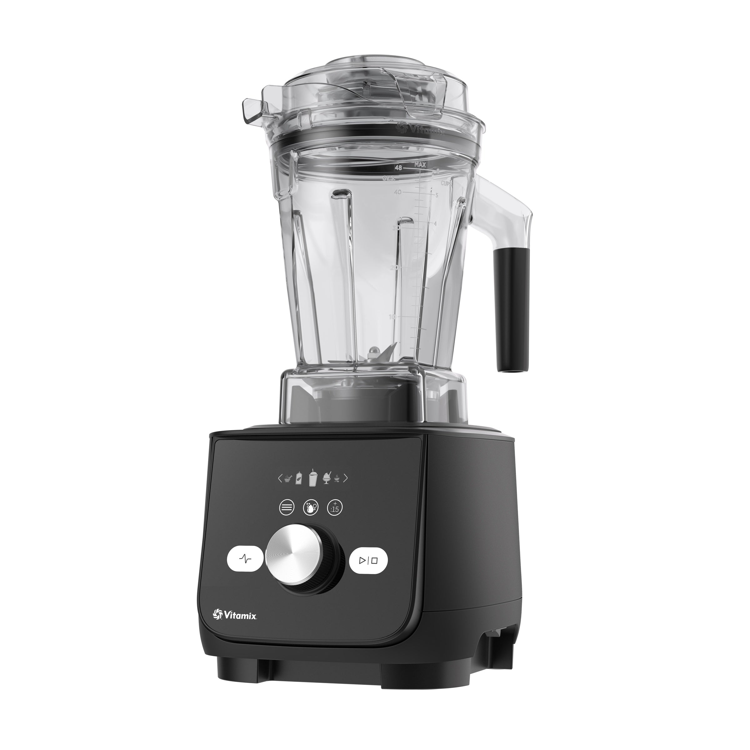 Vitamix Ascent X5 in Shadow Black — left side view