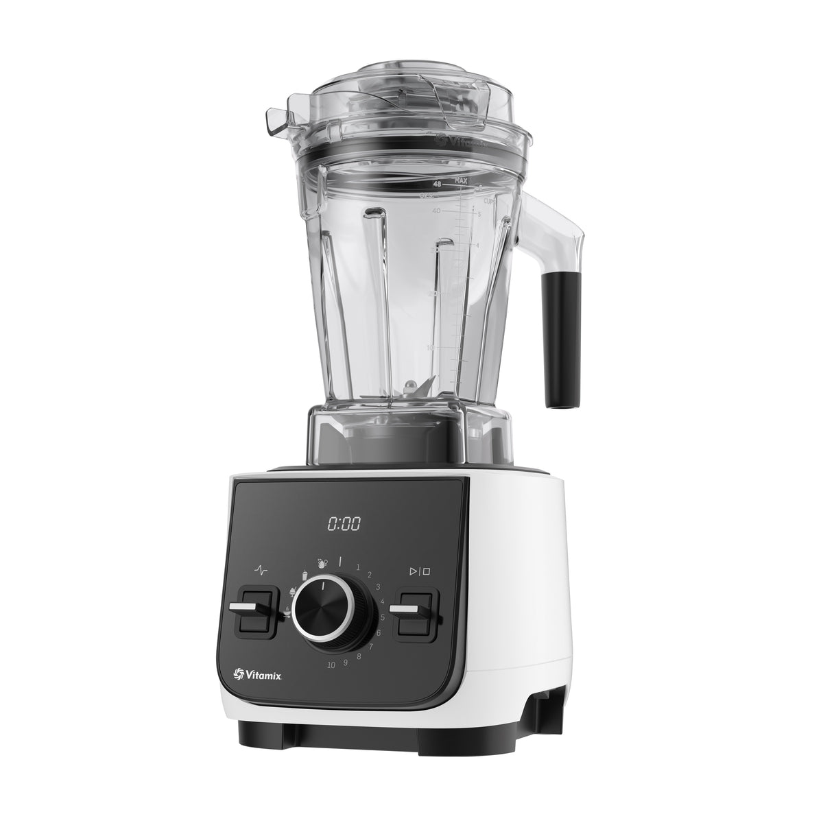 Vitamix Ascent X2 in Polar White — left side view