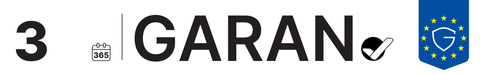 GARAN-Label, 3 Jahre. Aufklappen für das vollständige Label.