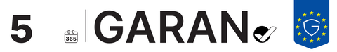 GARAN-Label, 5 Jahre. Aufklappen für das vollständige Label.