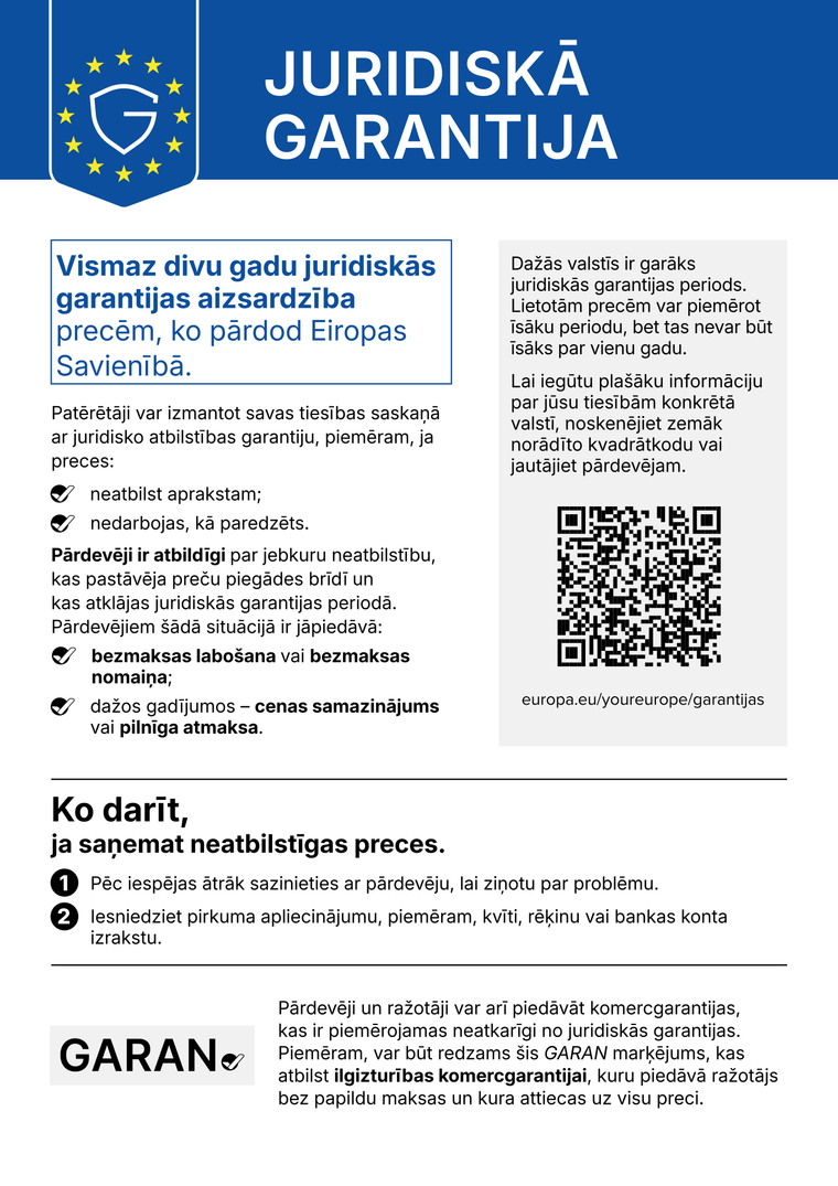 EU-Mitteilung über das gesetzliche Gewährleistungsrecht
