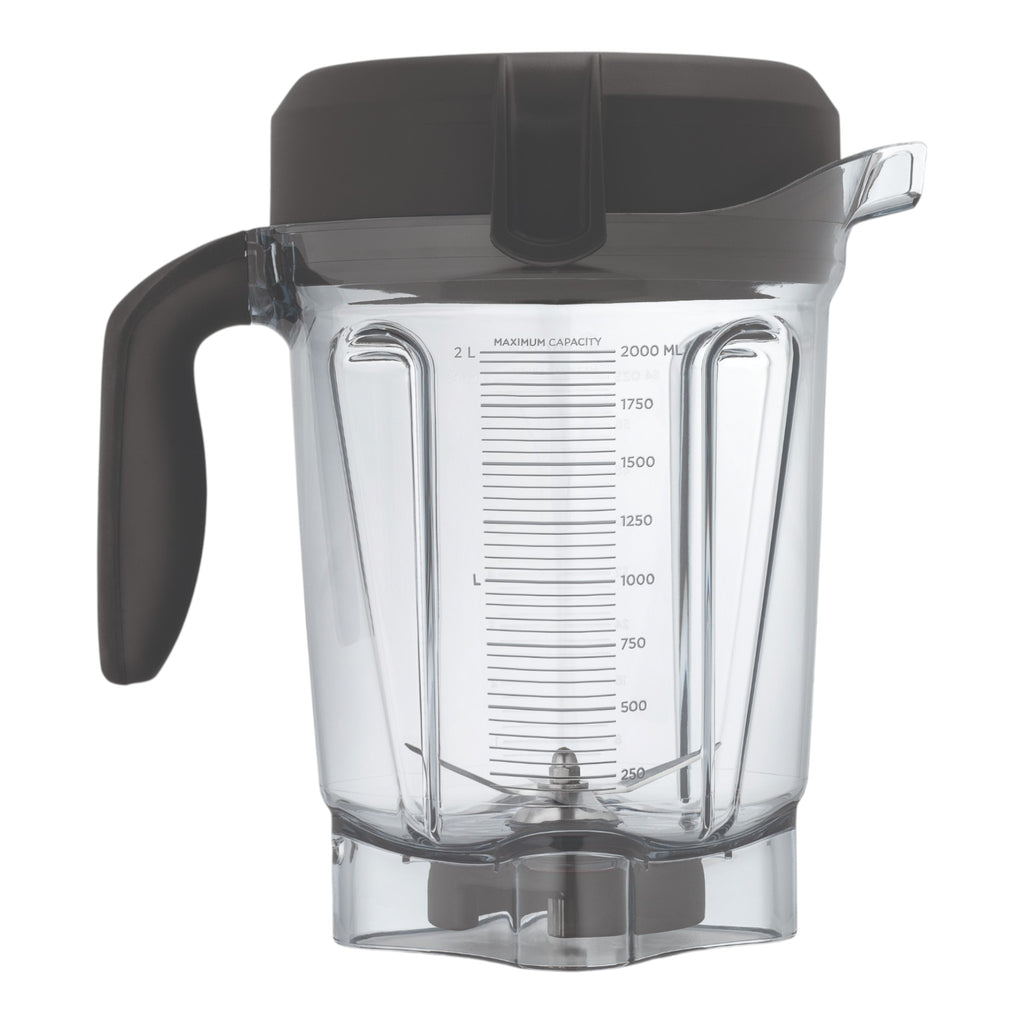 Vitamix Pro 750 — 2,0-L-Flachbehälter, Seitenansicht