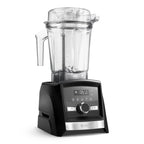 Vitamix Ascent A3500i Standmixer in Graphit — rechte Seitenansicht mit Touch-Display, Timer und 2,0-L-Behälter