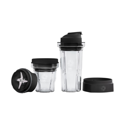 Vitamix set iniziale Blending-Cup & Bowl con base lame, Blending-Bowl da 225 ml, Blending-Cup da 600 ml e adattatore SELF-DETECT