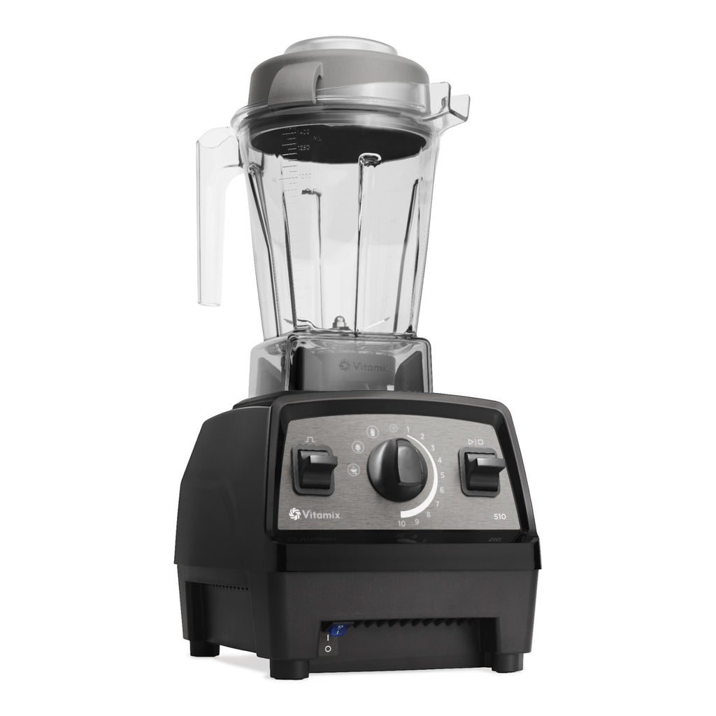 Vitamix E510 Schwarz — linke Seitenansicht