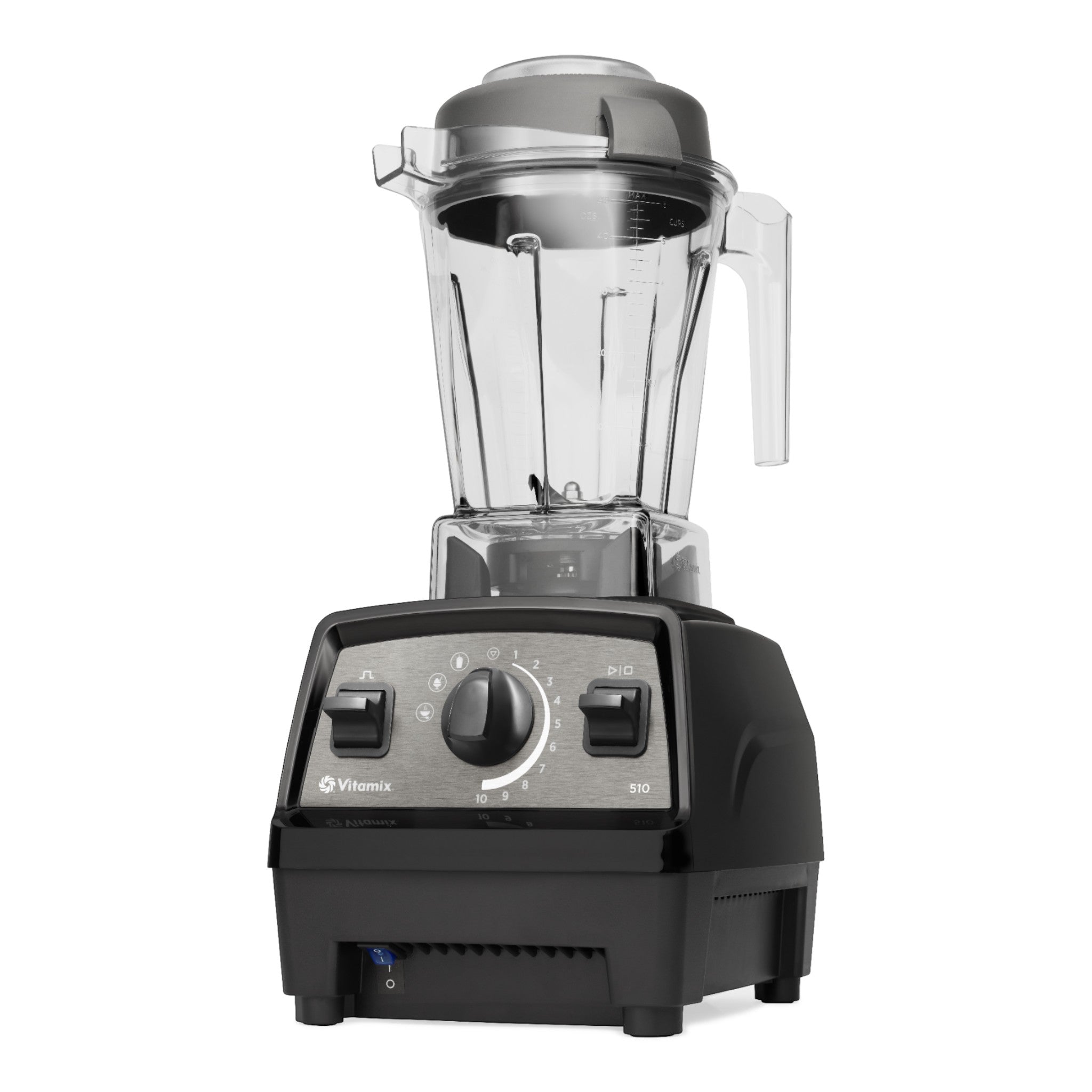 Vitamix E510 Schwarz — rechte Seitenansicht