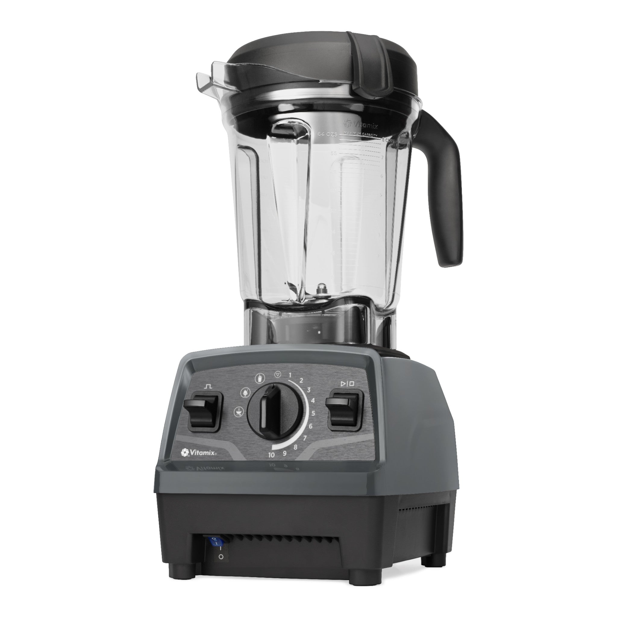 Vitamix E520 Schiefergrau — linke Seitenansicht