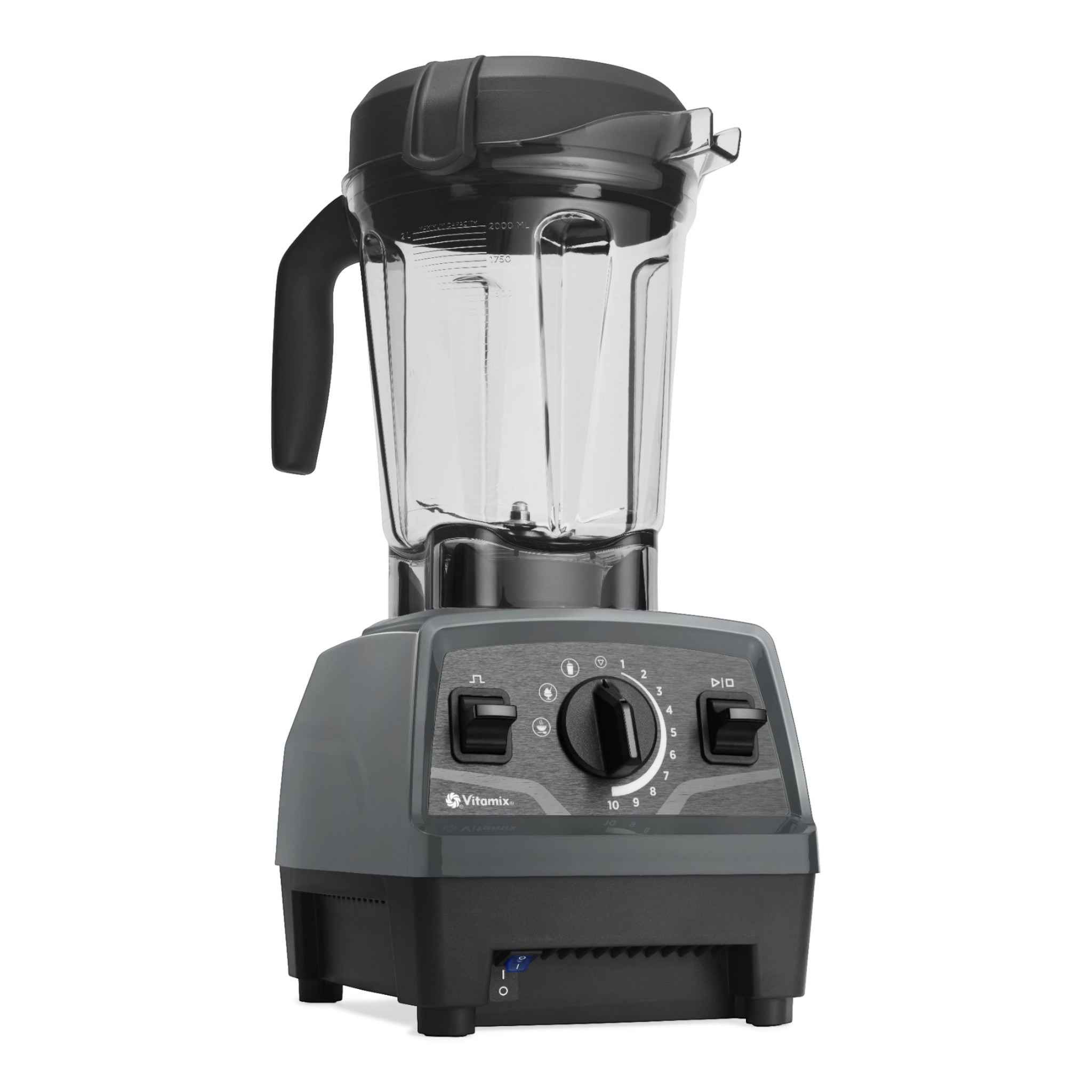 Vitamix E520 Schiefergrau — rechte Seitenansicht