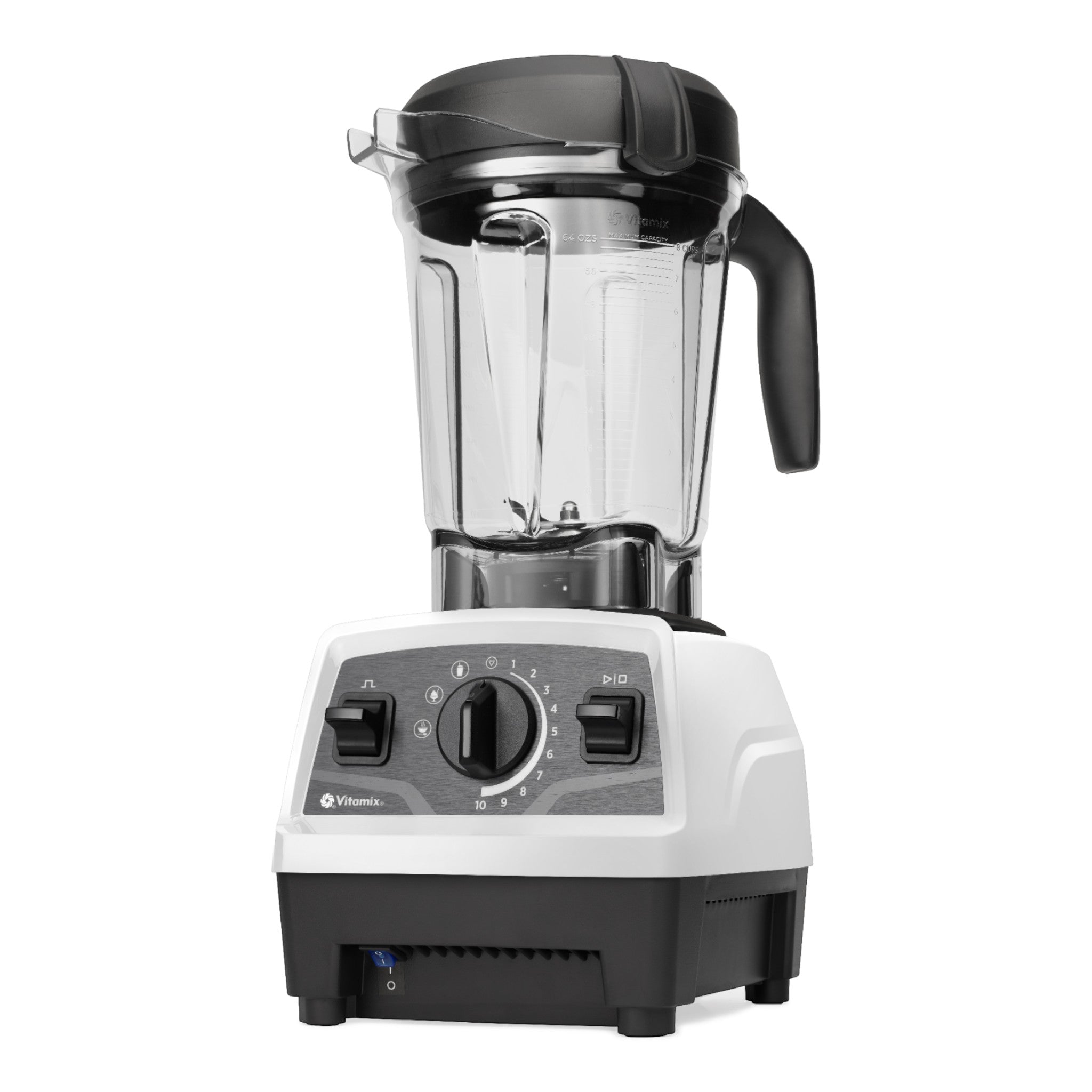 Vitamix E520 Weiß — linke Seitenansicht