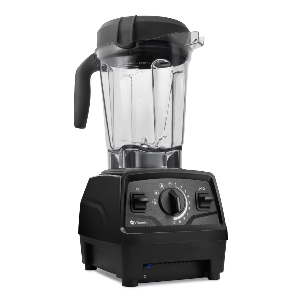 Vitamix Explorian E520 Hochleistungsmixer Schwarz — Frontansicht