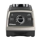 Vitamix Pro 750 Bedienfeld mit fünf Programmen, Drehregler und Pulse-Schalter, Perlgrau