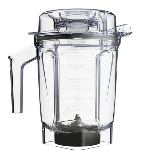 Vitamix 2,0-Liter-Interlock-Behälter transparent mit Deckel und Verriegelungssystem