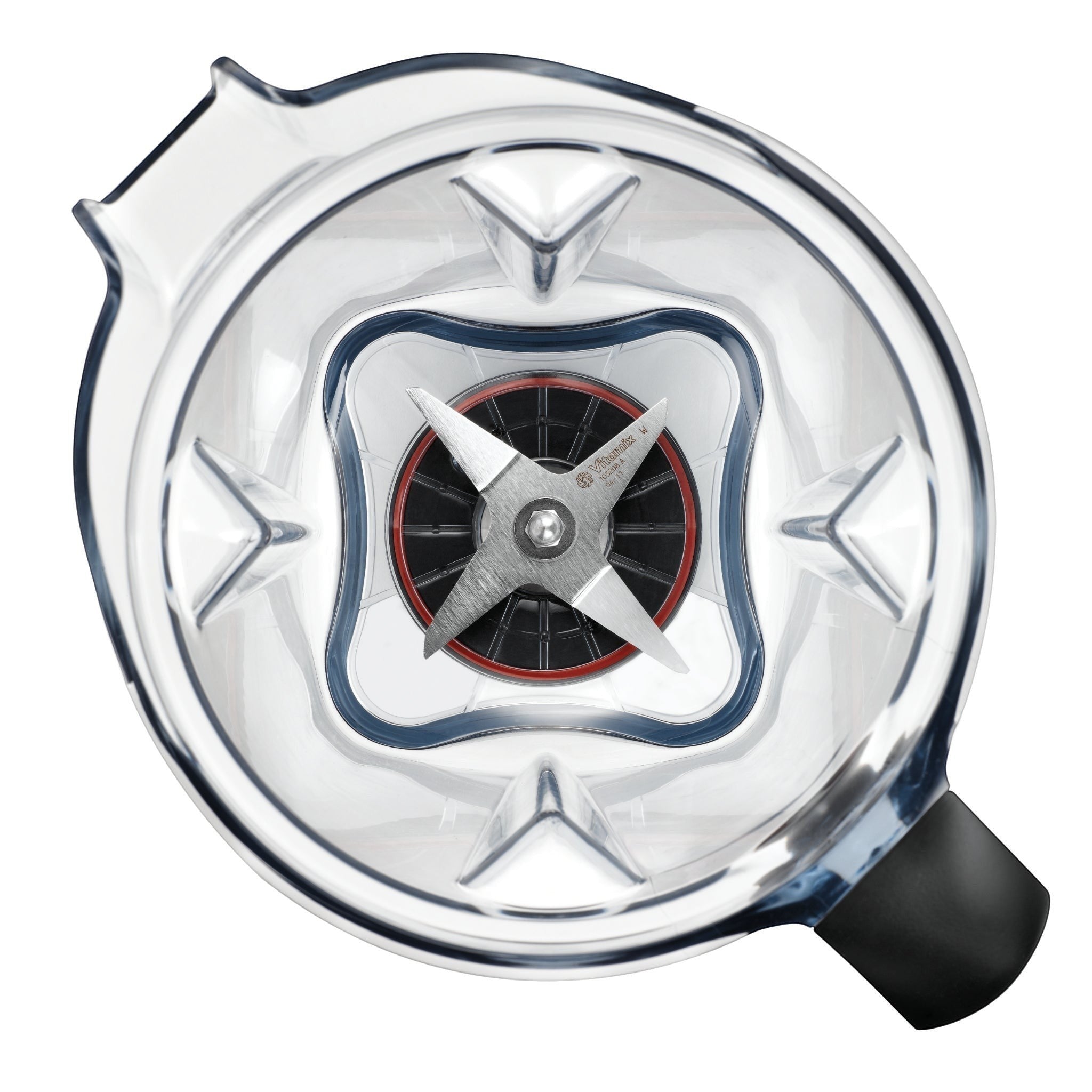 Vitamix Explorian Low Profile Behälter Draufsicht ohne Deckel mit Edelstahlklingen